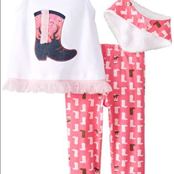 Mudpie Cowgirl Outfit (12-18 months) - Picture 7 of 7